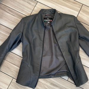 Beautiful soft leather coat. Runs small